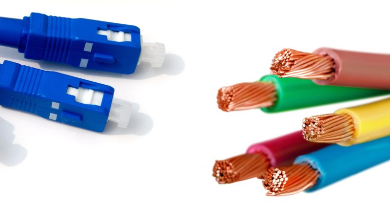 Fibre optic vs Copper cables