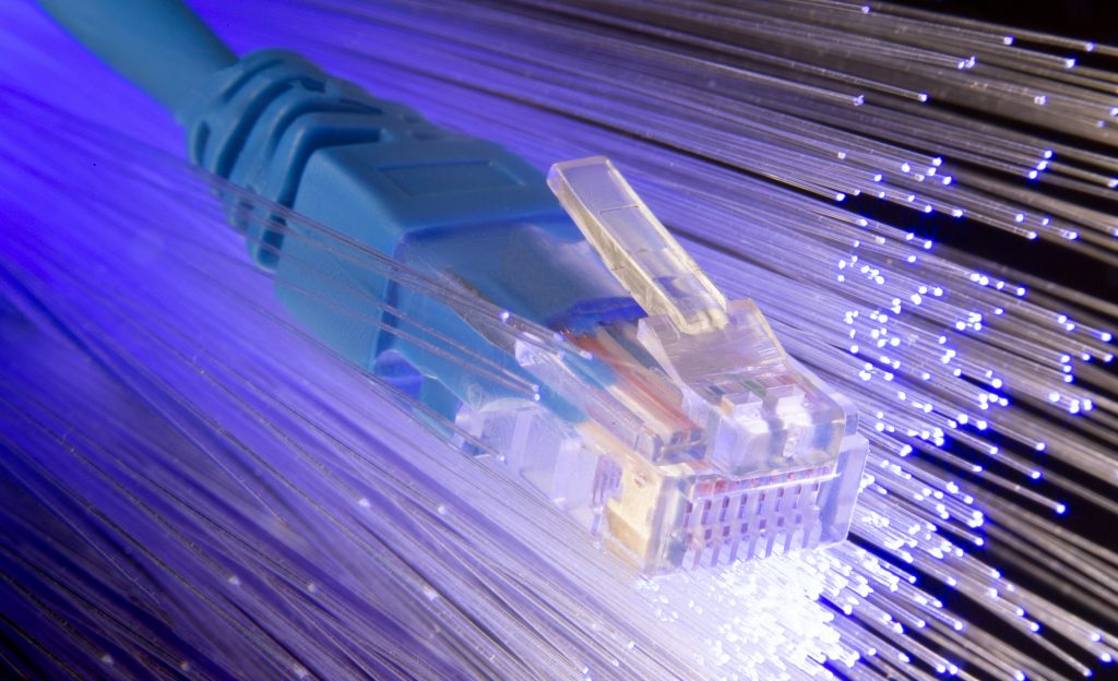 ethernet cable or fibre optic