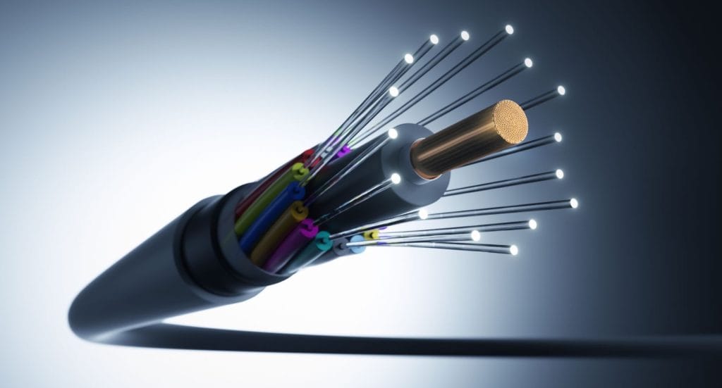 fibre cable cross section