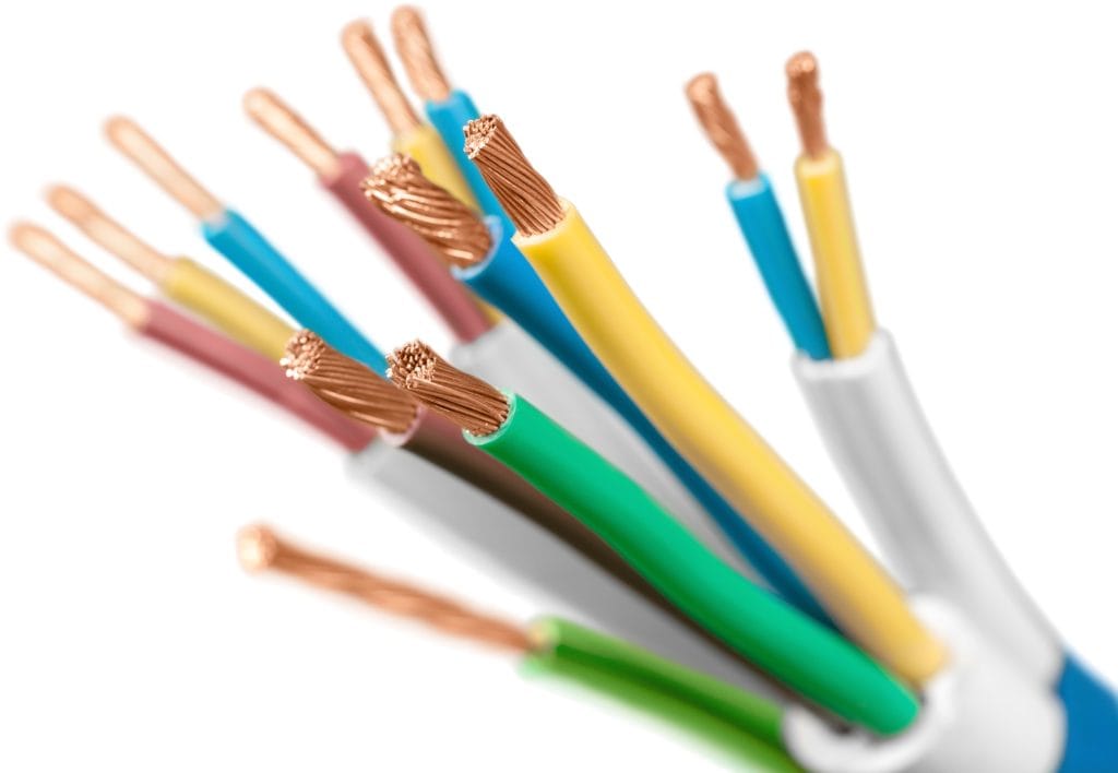 Copper power cables