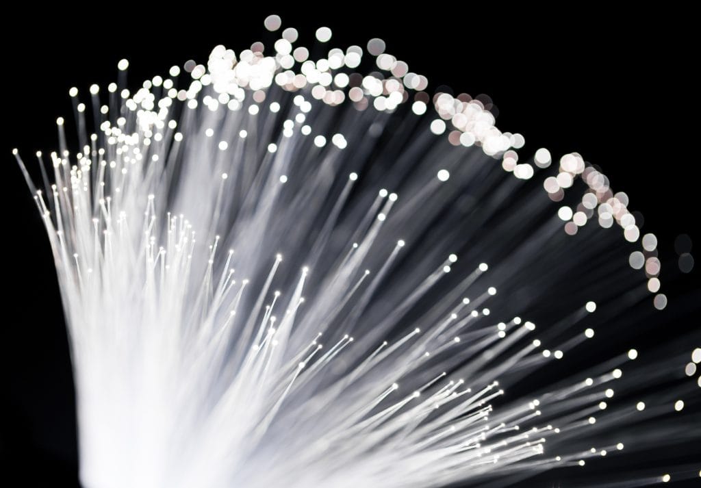 split fibre optics