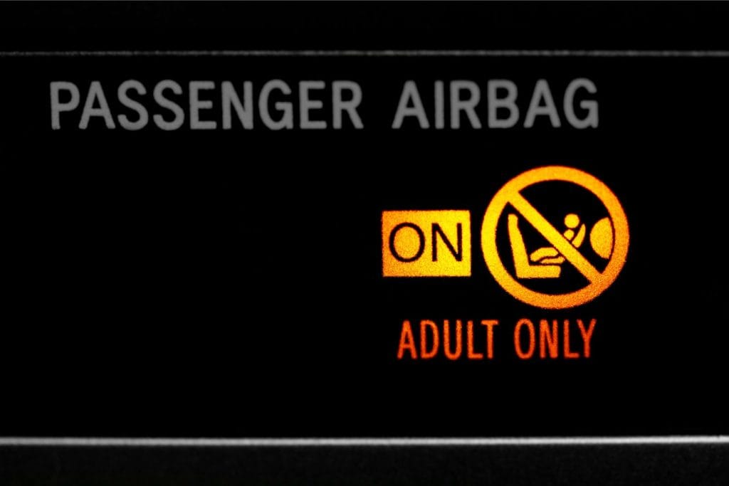 Passenger airbag