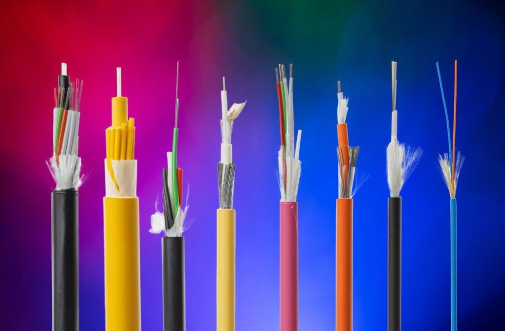 fibre optic cable sheath colours
