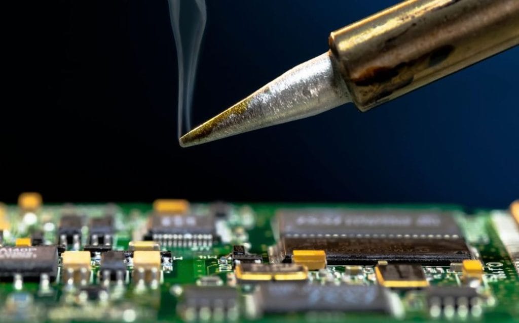 soldering circuit board