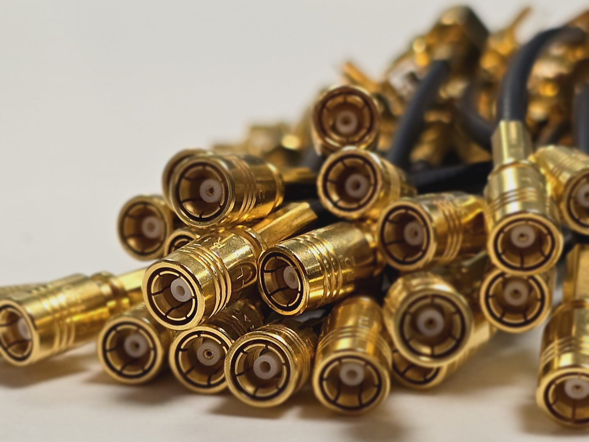 Image of a pile of interconnect cables